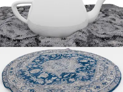 Rugs No 442 Low-poly 3D model