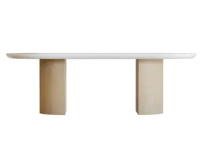Crate and Barrel Vernet Coffee Table 3D model