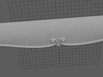 headboard and footboard 3D model