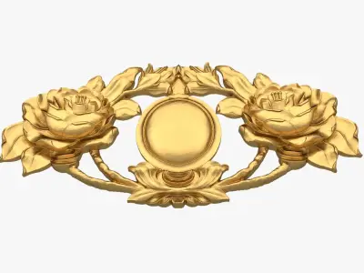 Classic decor ornament 238 3D model
