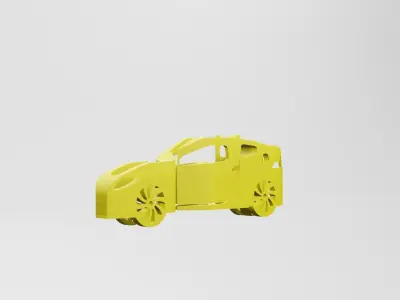 Honda CRZ - Keychain 3D print model