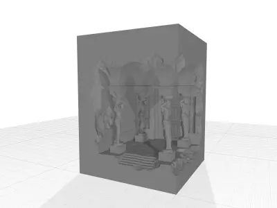  Corner Wall Light   Cube Night Lamp  STL for 3D Print 3D print model