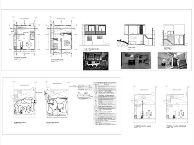 Vistas 3D y Planos a detalle minimalist 3D print model