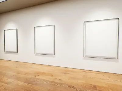 Art Gallery 007 UE4 3D model