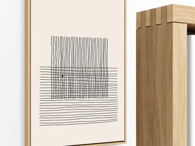 Plaster Two Frame 25 Low-poly 3D model