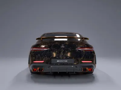Mercedes AMG GT 63 S luxury 3D model