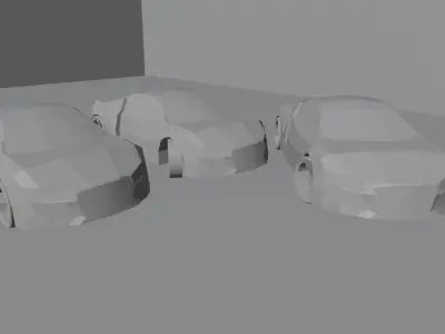 Audi R8 CAR LOW POLY GAME READY ASSET Low-poly 3D model