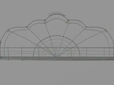 Zia Accent Shelf 3D model