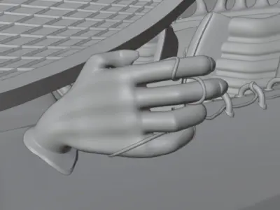 Ferrari J50 - Modification Monster 3D model