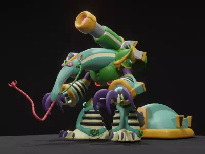 Snipe Anteator 3D model