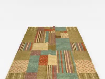 Rugs No 135 Low-poly 3D model