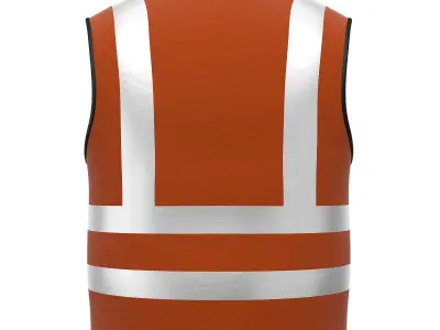 Work Vest 3D model