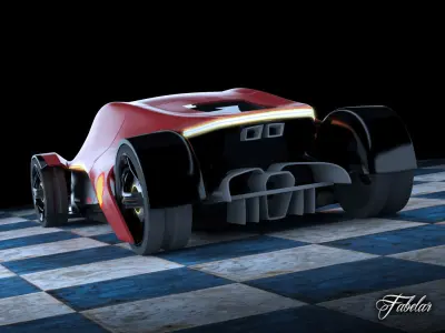 Ferrari Ineo concept 3D model