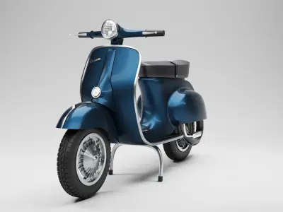 Piaggio Vespa 50 3D model