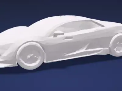 BYD Yangwang U9 Xtreme 3000hp Hypercar 3D Model 3D model