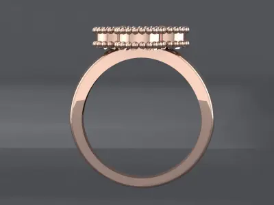 Ring Van Cleef 3D print model