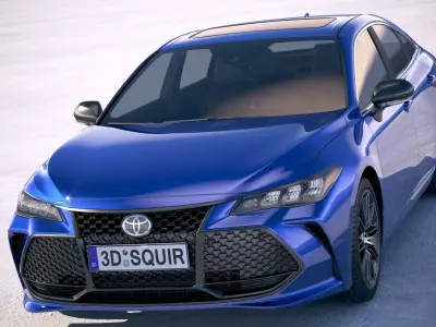 Toyota Avalon XSE V6 2019  3D model