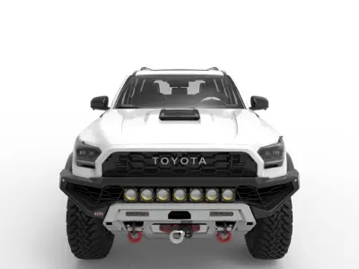 Toyota 4runner 6ta gen con bumper ARB 3D model