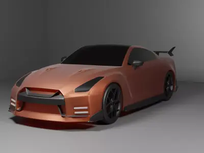 3D printable solid car 3D print model buy