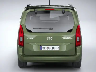 Toyota ProAce City Verso 2025 3D model