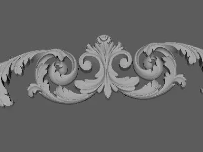 dekor ornament 3D model get
