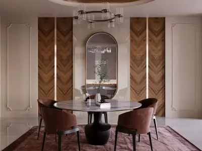 Interior - Diningroom - 310523 3D model