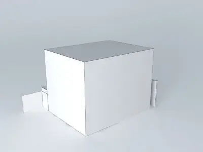 Restaurant and store exterior Free 3D model