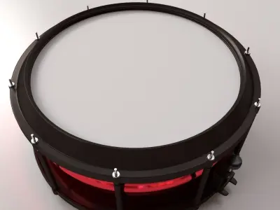 Snare Drum 3D model