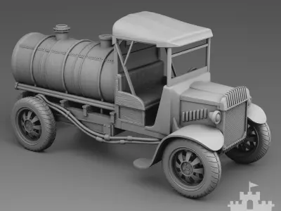 Tank car 3D print model