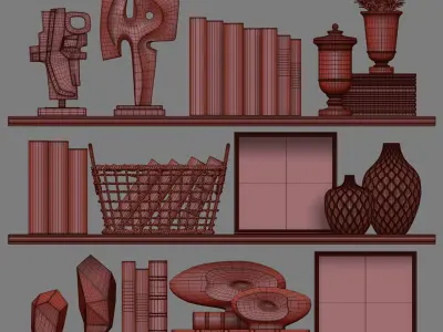 Decor Set 166 3D model