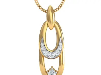Diamond Locket Set 3D print model 29