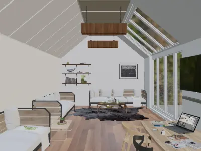 Modern Interior 3D model