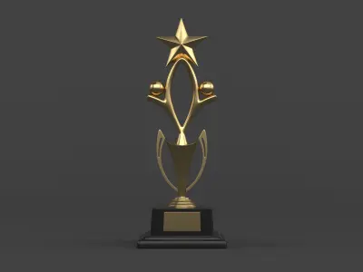 Trophy Cups 3D model 125
