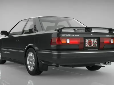 Toyota Corolla Levin 1989  3D model