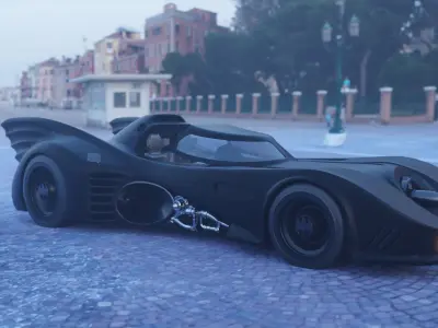 1989 Batmobile  3D model