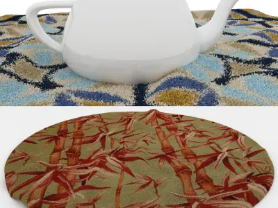 Rugs No 802 Low-poly 3D model