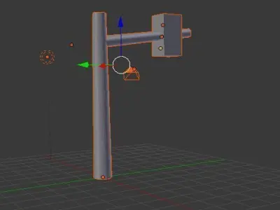 traffic light free Free low-poly 3D model