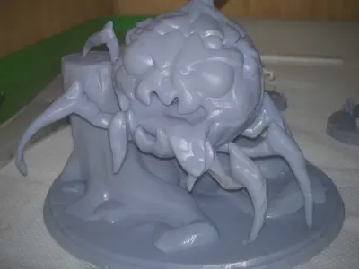 SPIDER-PUMPKIN spider 3D print model
