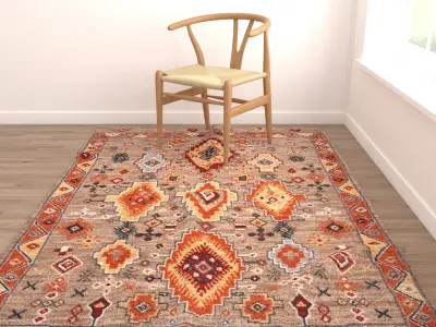 Rugs No 387 Low-poly 3D model