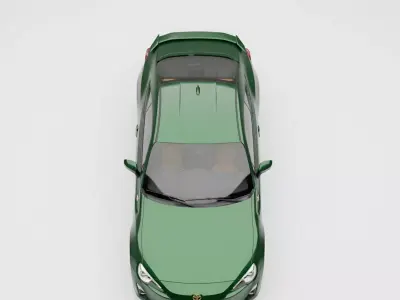 Toyota GT86 Hakone Edition Low-poly 3D model