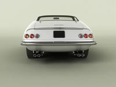 Ferrari 365 GTB-4 Daytona Prototype 3D model