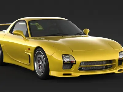 Mazda RX-7 A-Spec 3D model