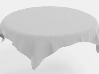 -Tablecloth V4- 3D model