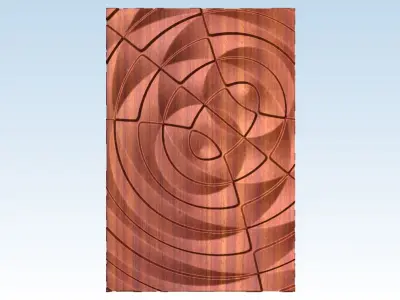 Relief for plywood milling 3D print model