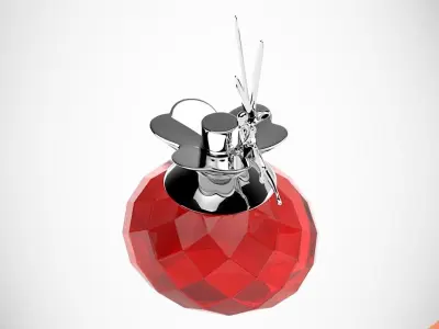 VAN CLEEF FEERIE RUBIS 3D model