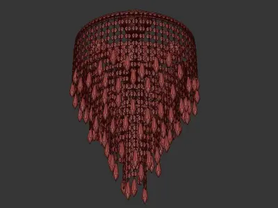 Chandelier Prima E 1 3 30 600 G 3D model