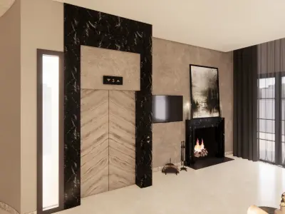 Villa Interior Design 3D model