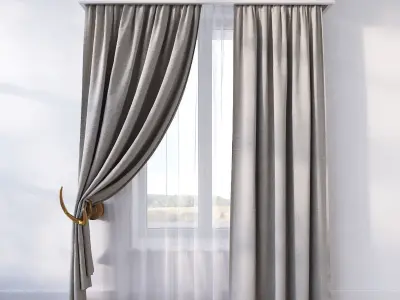 Curtain SP10 3D model