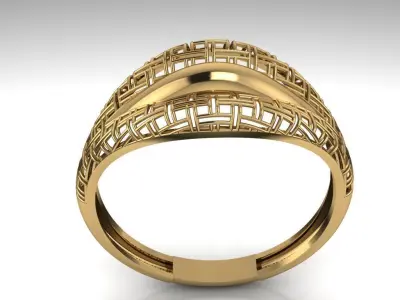 Fusion Ring 3D print model