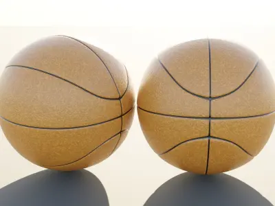 Basketball 3D model 8